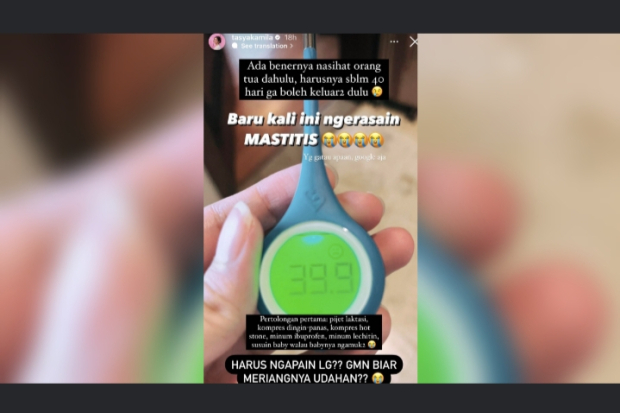 Tasya Kamila Derita Mastitis