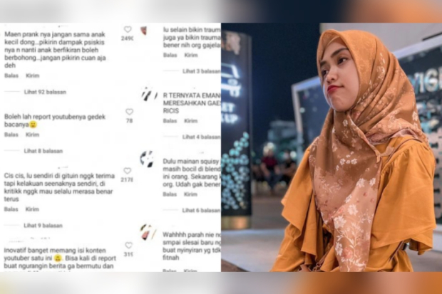 Ria Ricis prank Mazaya Amania