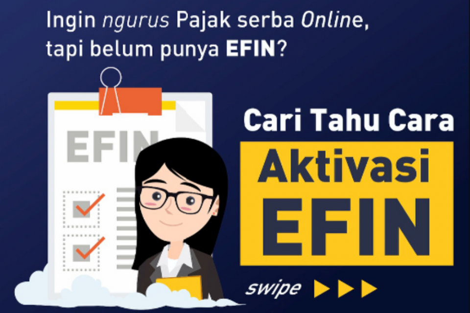 Cara daftar EFIN online.