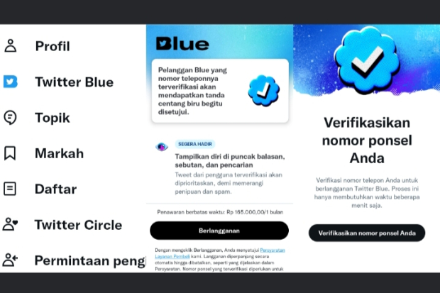 Langkah Berlangganan Twitter Blue