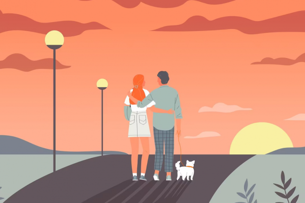Ilustrasi, pasangan childfree.