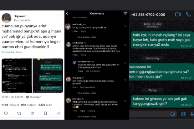 Keluhan Warganet Soal Toko Arief Muhammad