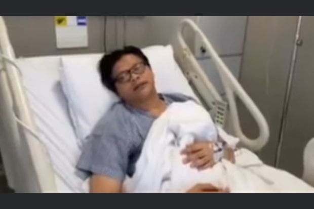 Armand Maulana dirawat di Rumah Sakit