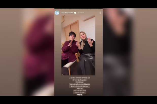 Takeru Satoh, Syahrini