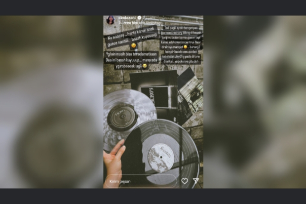 Kado Anak Adinda Azani Terendam Banjir