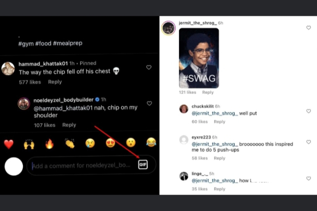 Cara Pakai Fitutlr Komentar Instagram dengan GIF