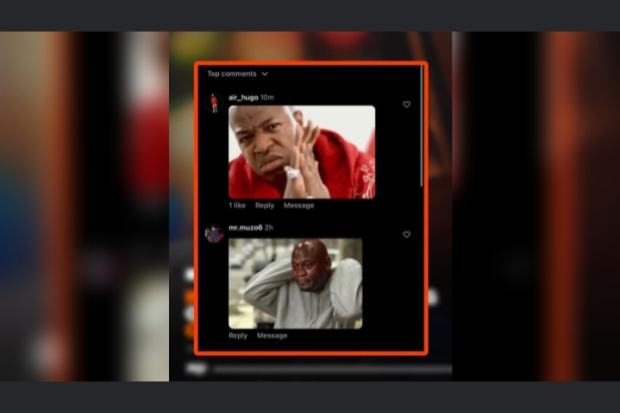 Fitur Komentar Instagram dengan GIF