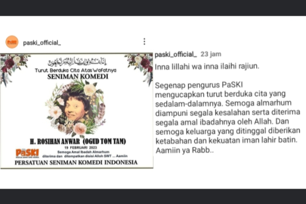 Ucapan Duka dari PaSKI