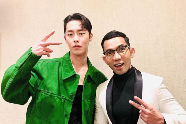Lee Jae Wook dan Indra Herlambang