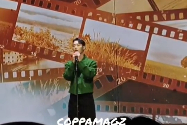 Lee Jae Wook Nyanyi di Fan Meeting Indonesia