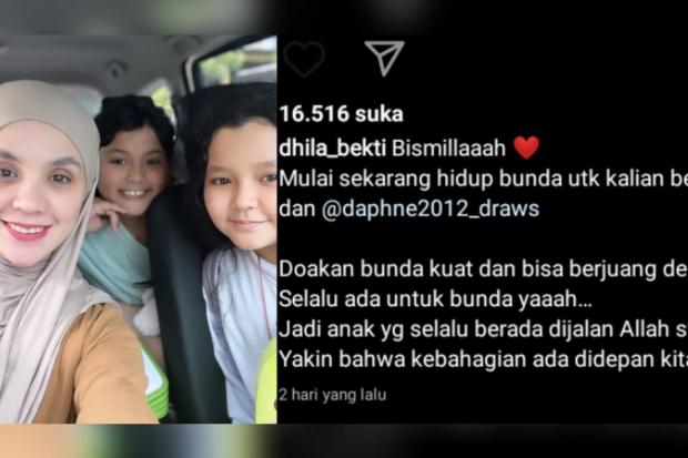 Isu Aldila Jelita dan Indra Bekti cerai