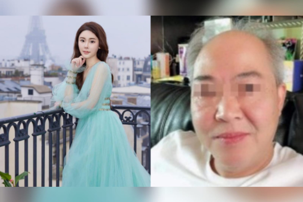 Abby Choi bersama mantan ayah mertua