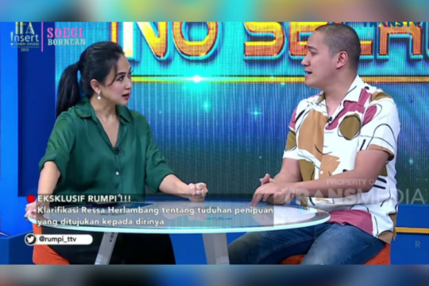 Ressa Herlambang dan Aliando Syarief