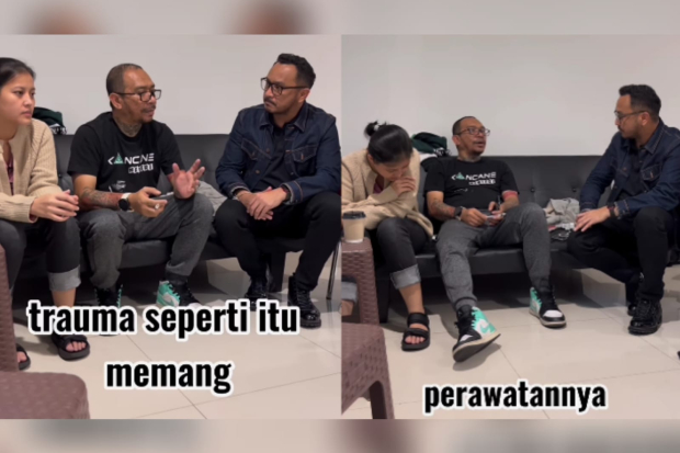 Giring Ganesha jenguk David