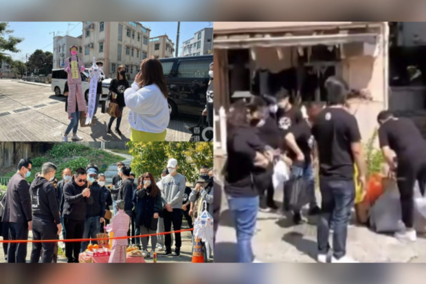 Keluarga Abby Choi adakan ritual doa