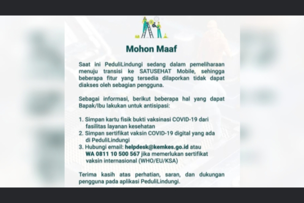 Imbauan Kemenkes untuk Pengguna SatuSehat