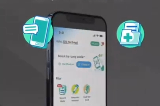 Ilustrasi Aplikasi Satu Sehat