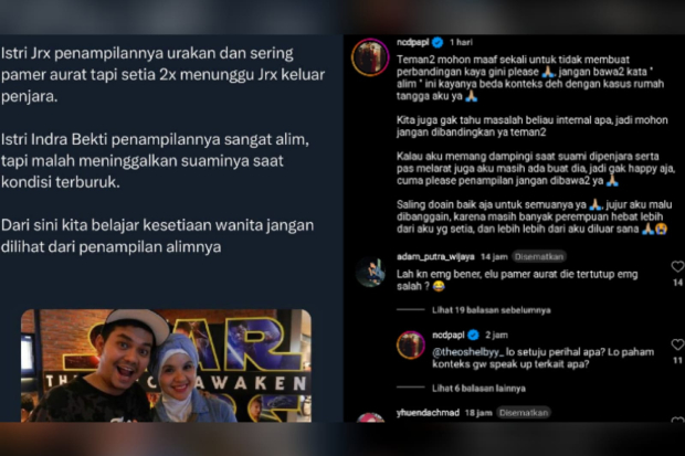 Nora Alexandra menolak dibandingkan dengan Aldila Jelita