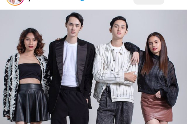 Sinta Mutiara Bella saat Jadi Model