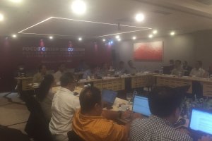 Focis Group Discussion Otoritas Jasa Keuangan di Balikpapan, Jakarta, Jumat (3/3). Foto: Ameidyo Daud