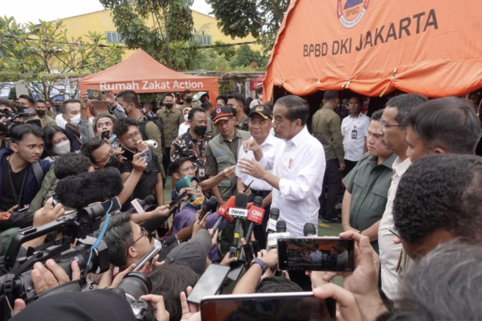 Jokowi, kebakaran depo pertamina plumpang, depo pertamina plumpang, depo pertamina