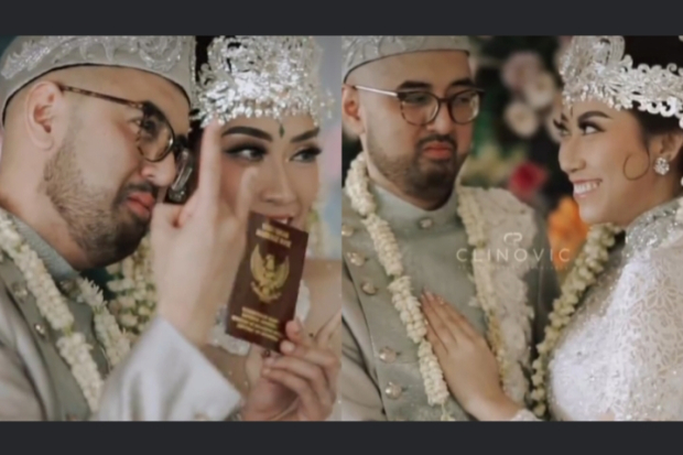 Pernikahan Kemal Palevi dan Novita Yumi