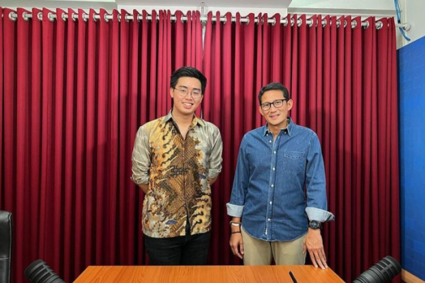 Timothy Ronald dan Sandiaga Uno
