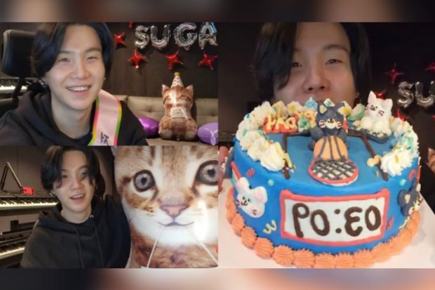 Suga BTS ulang tahun