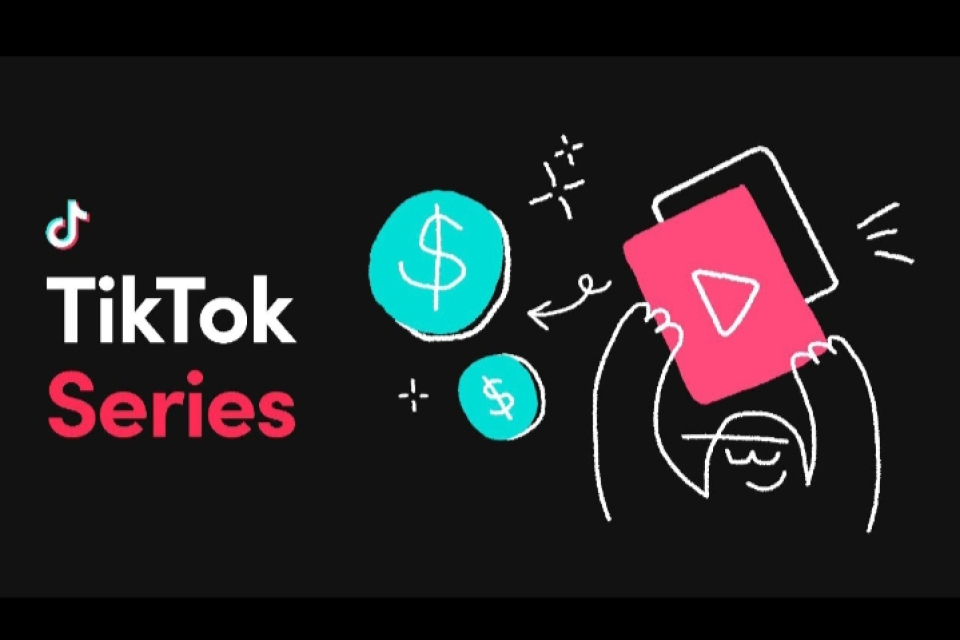 Ilustrasi Fitur TikTok Series