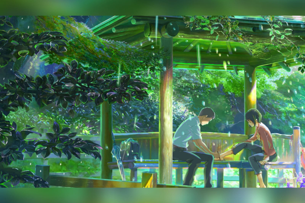 Film Makoto Shinkai - The Garden of Words