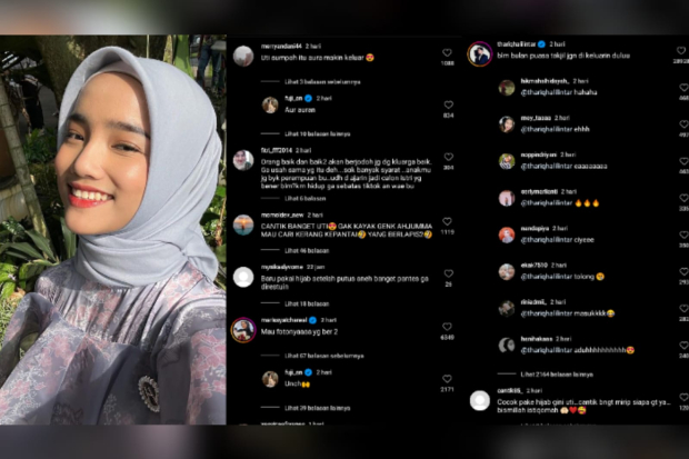 Fuji Utami pakai hijab, Thariq Halilintar ikutan berkomentar