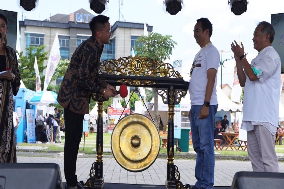 Bhre Cakrahutomo Buka Acara Adeging Pura Mangkunegaran ke-266