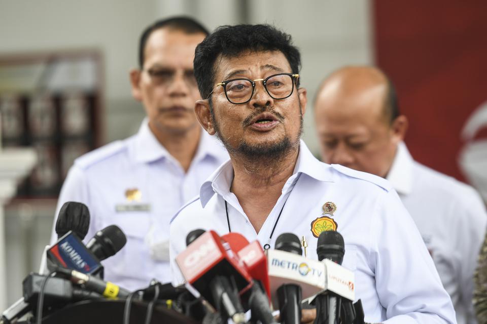 KPK periksa Mentan Syahrul Yasin Limpo