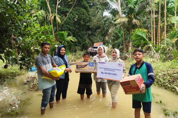 Program BRI Peduli menyasar warga terdampak banjir di berbagai wilayah di Indonesia.