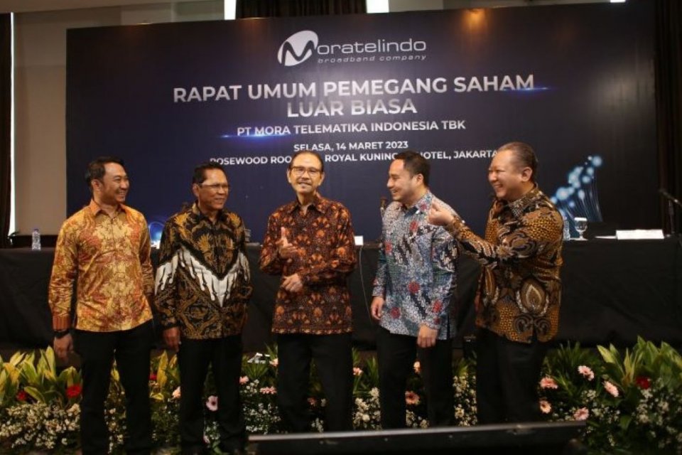 PT Mora Telematika Indonesia Tbk (MORA) atau Moratelindo berencana melaksanakan private placement. Perusahaan akan menerbitkan 2,36 miliar saham baru.