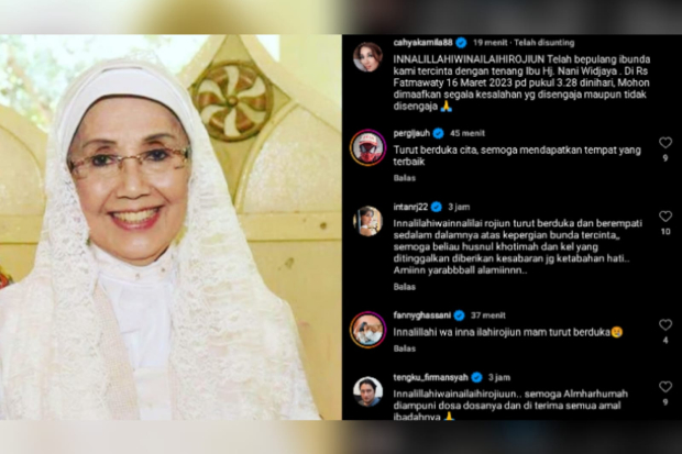 Nani Wijaya meninggal dunia