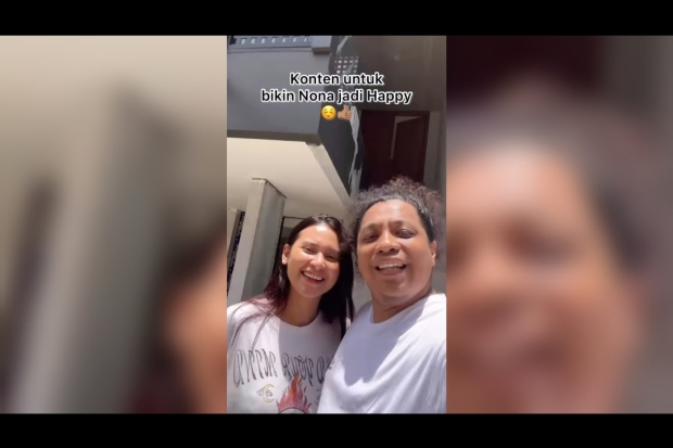 Arie Kriting dan Indah Permatasari