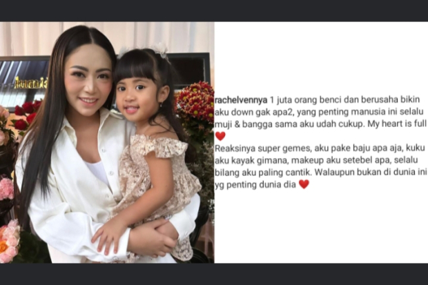 Curhatan Rachel Vennya Soal Hujatan Netizen