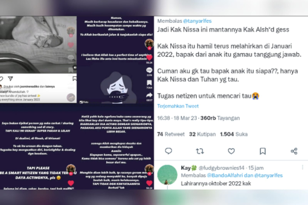 Heboh curhatan mantan pacar Alshad Ahmad