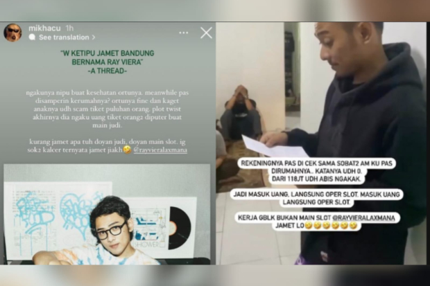 Ray Viera Laxmana lakukan penipuan tiket Arctic Monkeys