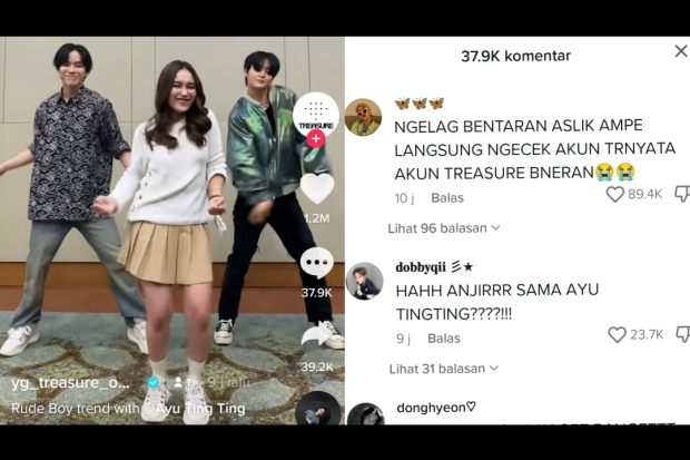 Ayu Ting Ting dan TREASURE