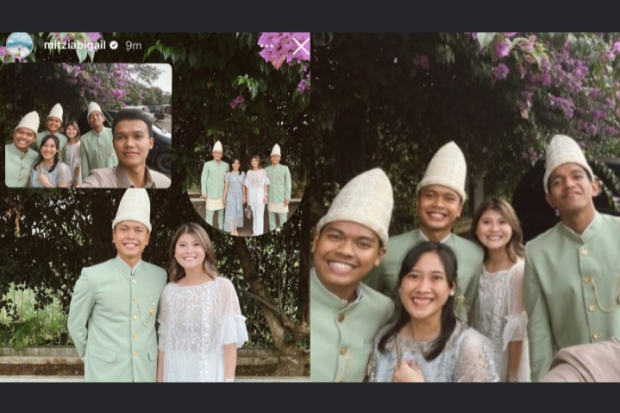 Para atlet Bulutangkis di Pernikahan Shesar Rhustavito Jonathan