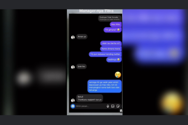 Manajer ungkap kondisi Tiara Andini