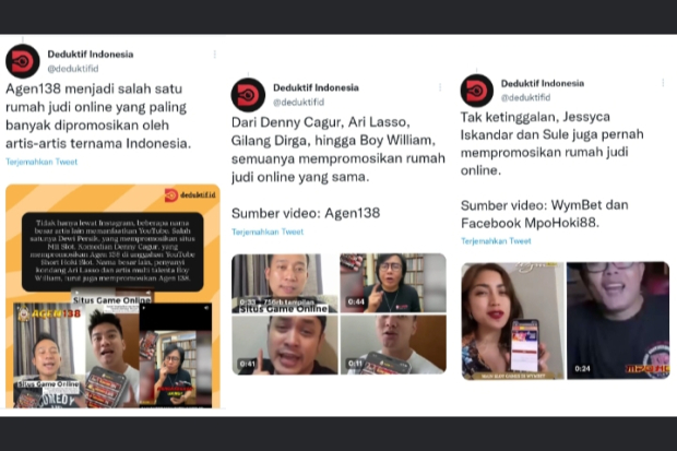 Artis Promosi Judi Online