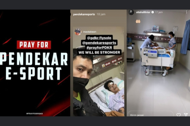 Kondisi Terbaru Pendekar Esports Pasca Kecelakaan