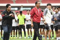 PRESIDEN TEMUI TIMNAS U-20