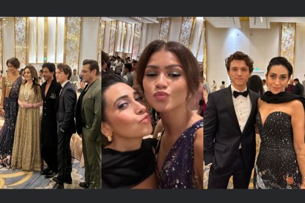 Zendaya dan Tom Holland di Acara Nita Ambani