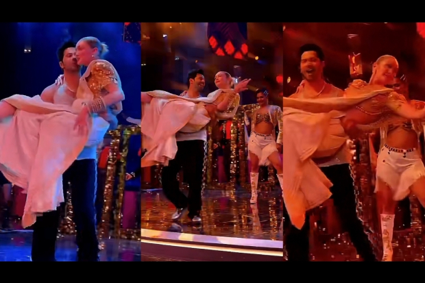 Gigi Hadid dan Varun Dhawan