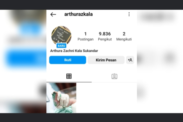 Akun Baru Anak Adinda Azani, Arthura Zachni Kala Sukandar