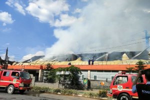 Gedung instalasi farmasi RS Salak Bogor kebakaran sejak Pukul 13.30 WIB
